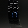 Digital Lava Style Blue LED Sports Faceless Watch For Women
