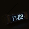 Настольные часы-будильник с LCD-дисплеем, FM-радио, усилитель с линейным входом